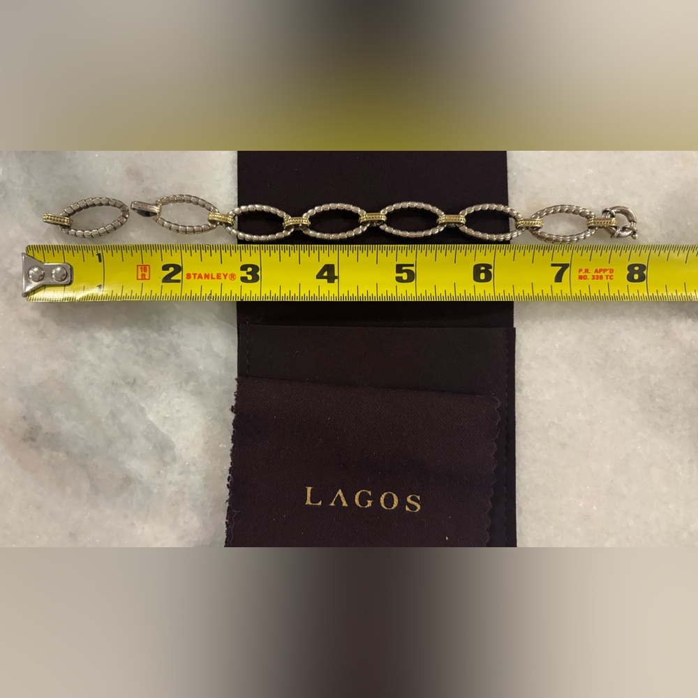 Lagos Caviar Bead Link Bracelet - Picture 4 of 4
